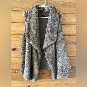 Fab Faux Fur Vest Plus Size XXL Maurice’s